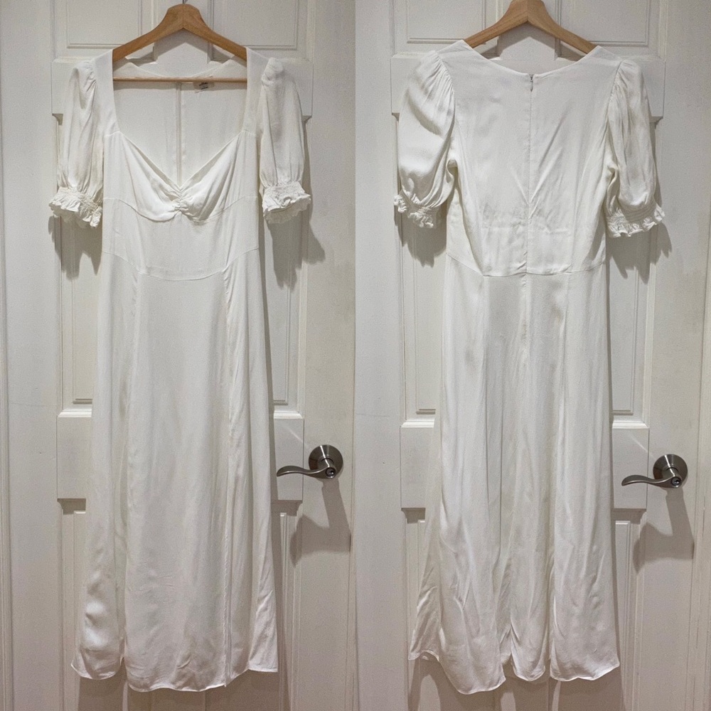 Aritzia Wilfred Tome Midi Side Slit Dress - Size 4